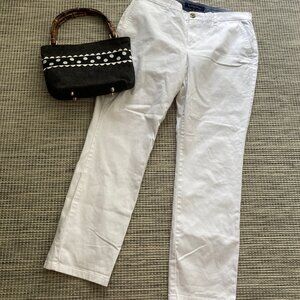 Tommy Hilfiger White Chino Pant 12